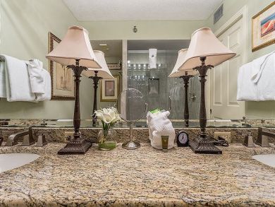 Bathroom with Dual Vanity
